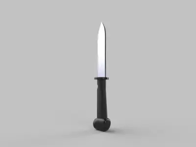 Knife  3D model purchase