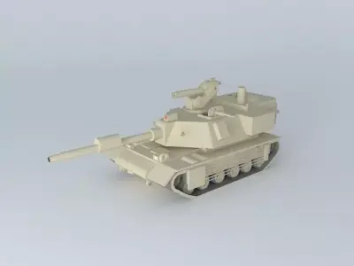 tank Tass 1 KAZ ARMY Free 3D model