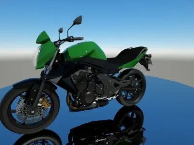 Kawasaki ER7 3D model
