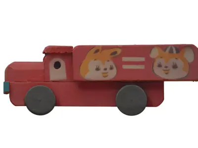 Toy Truck 3D model from CGTrader