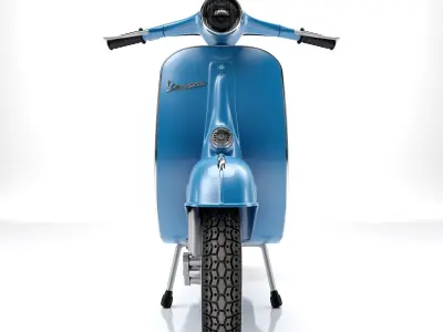 Vespa Piaggio Primavera 125 1967 3D model