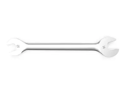 Standard Metric Open End Wrench Low-poly 3D model
