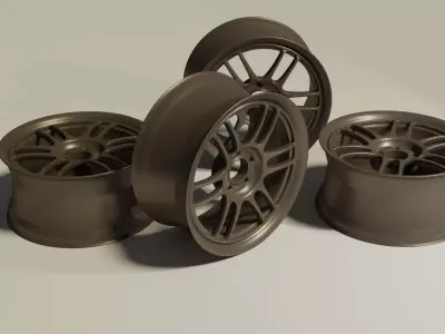 Rims Alloy Free 3D model