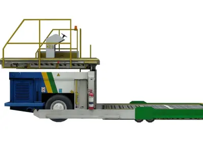 Commander 15i Loader Lowpoly 3D Model Low-poly 3D model