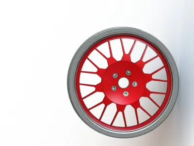 Sports Wheel 3D model