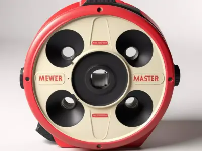 Retro SciFi Audio Speaker Reel 3D model
