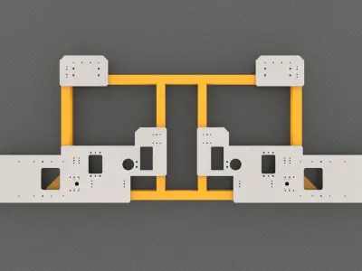 Jigs Table Structure Free 3D model