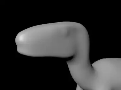 Dinosur High poly dinosaur 3D model