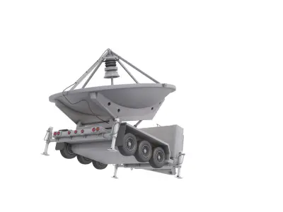Counter Communications System 3D model purchase