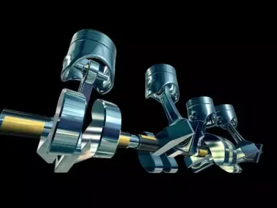 Piston Low-poly 3D model from CGTrader