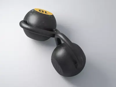 Gym Dumbbell 1 3D model