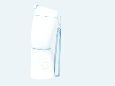 GOAT mug cup with fusion 360 3D model