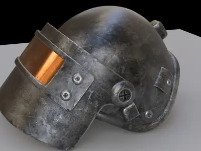 PUBG Helmet 3D model
