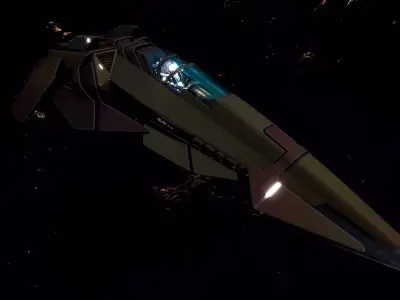 WIPE OUT - XF SPACE FIGHTER Low-poly 3D model