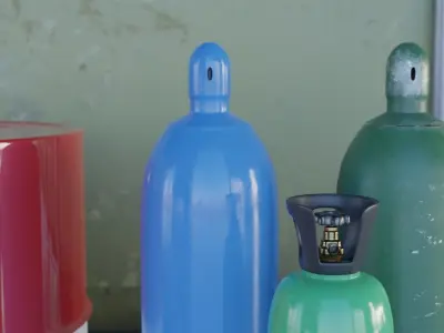 Splodies Volatile Game Assets Low-poly 3D model