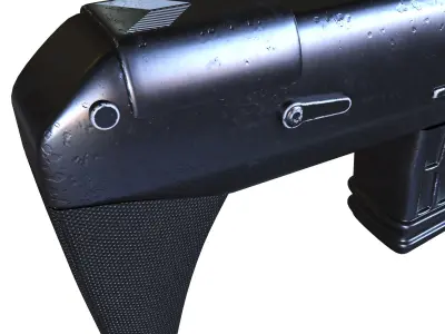 gun m3 3D model