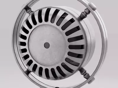 Voice Vintage Studio Microphone 3D model