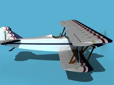 Travelair 2000 V10 3D model