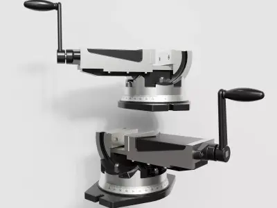 bench vice 3D model