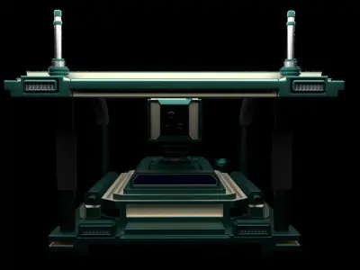 Sci fi vehicle 3D model purchase