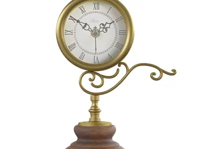 table clock 31 3D model