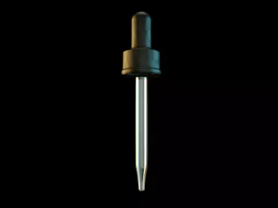 dropper fbx needle Free 3D model