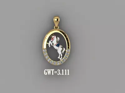 FASION PENDANT UNIK 3D model buy