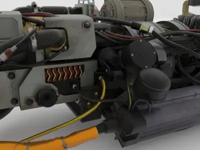 Laser weapon  3D model