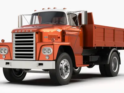 Dodge C600 1967 3D model