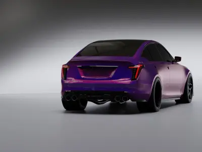 Ct5 twin turbo  Free 3D model