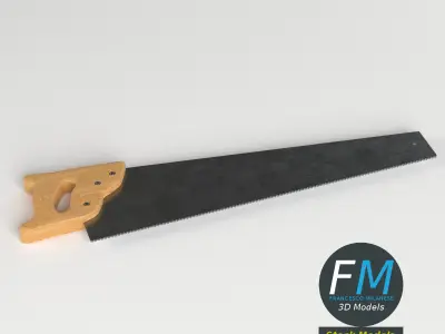 Hand saw 3D model buy