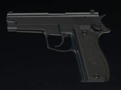 Daewoo K5 Low Poly Low-poly 3D model