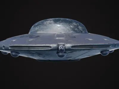 UFO Alien Ship 3D model