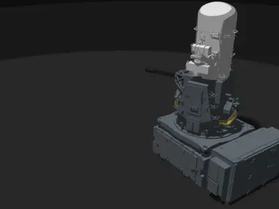 Phalanx CIWS Free 3D model