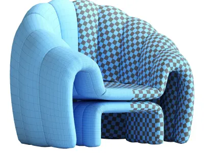 Armchair Art  Shell 3D model