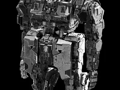 Tarvos Free low-poly 3D model