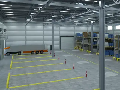 Warehouse 4 3D model