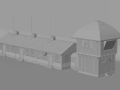 Det Gule Palae for 3d printing 3D print model purchase