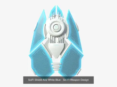 10 SciFi Shields A Collection - Sci Fi Weapon Design 3D Model Pack purchase