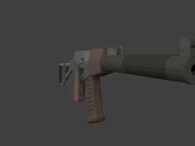AS Val Low-poly 3D model