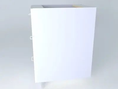 DB3D-1 cabinet with three drawers Free 3D model