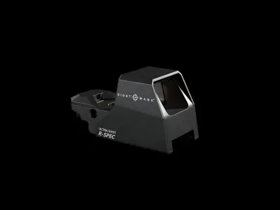 Sightmark Ultra Shot R-SPEC Reflex Sight  Low-poly 3D model