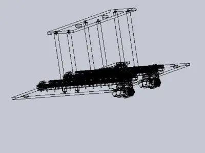 laminate machine  3D model