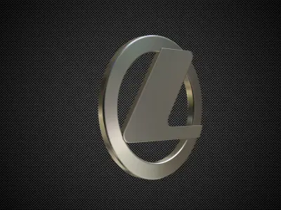 landini logo 3D model