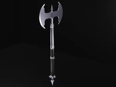 Battle axe  3D model