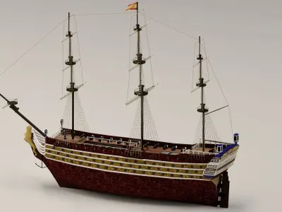 Vessel 3D model