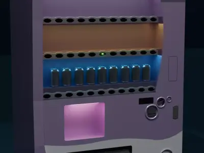 vending machine 3D model purchase