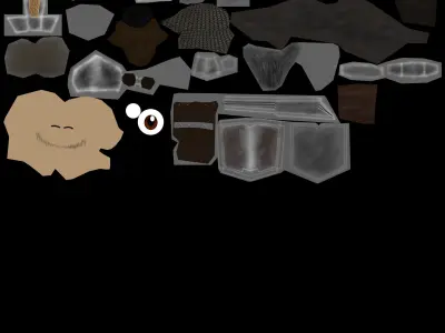 Iron Hills Dwarven Warrior Free 3D model