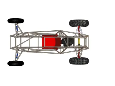 buggy 3D model buy