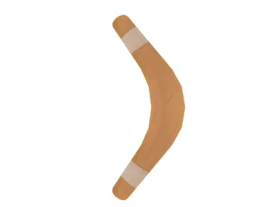 Boomerang - Hand Painted 3D model